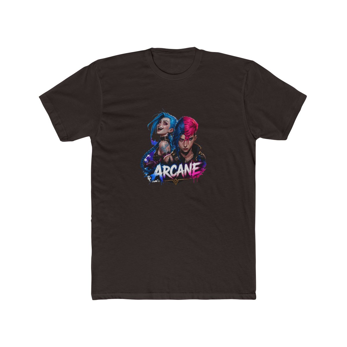 Arcane Vi and Jinx Rivalry T Shirt - League Fan Gift - alternate angle 4, merchandise
