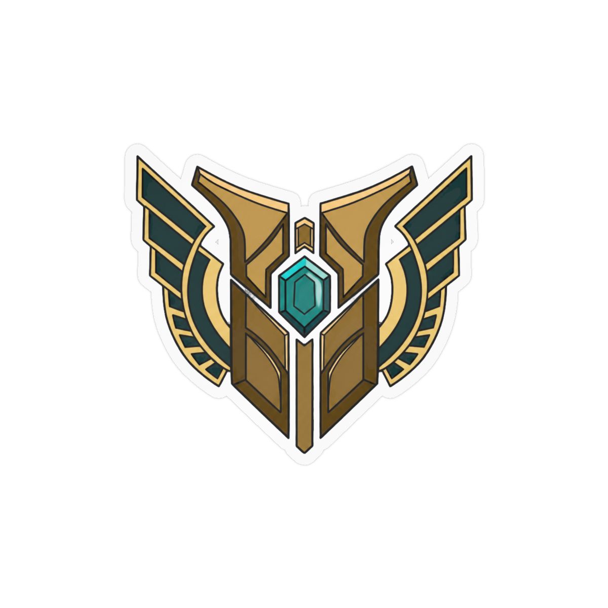 Mastery 7 Miriam Miranda Bold Artistic Sticker | Vinyl Decal - alternate angle 3, merchandise