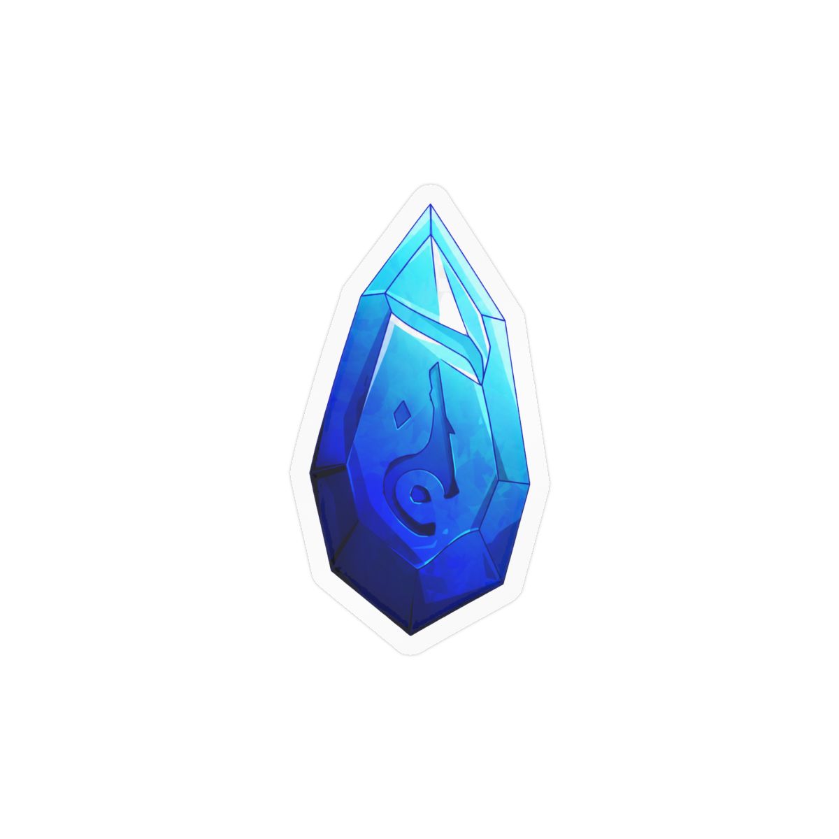 Fairy Tail Rune Magical Anime Sticker | Vinyl Decal for Laptops - alternate angle 1, merchandise