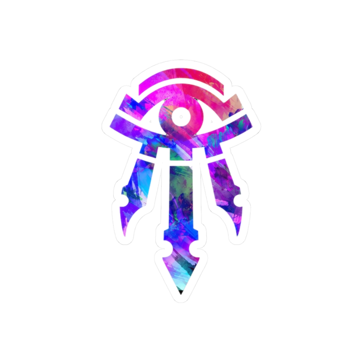WoW Kirin Tor Mage Sticker | Bold Azeroth Emblem Vinyl Decal - alternate angle 3, merchandise