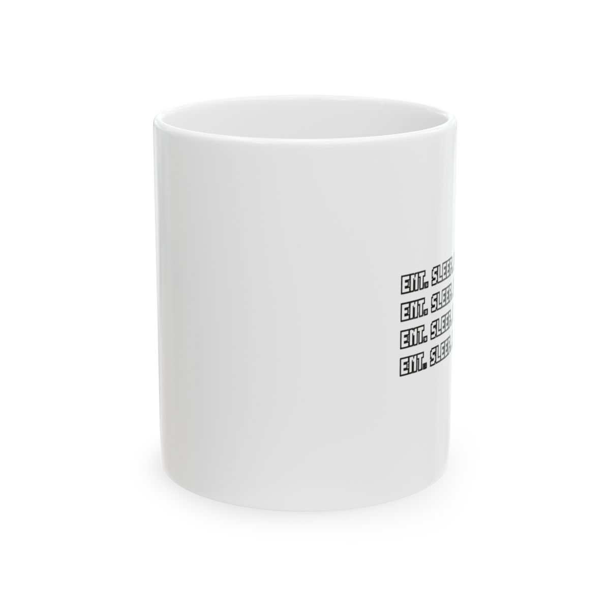 League of Legends Eat Sleep League Repeat Mug - Gamer Lifestyle Coffee Cup - alternate angle 2, merchandise