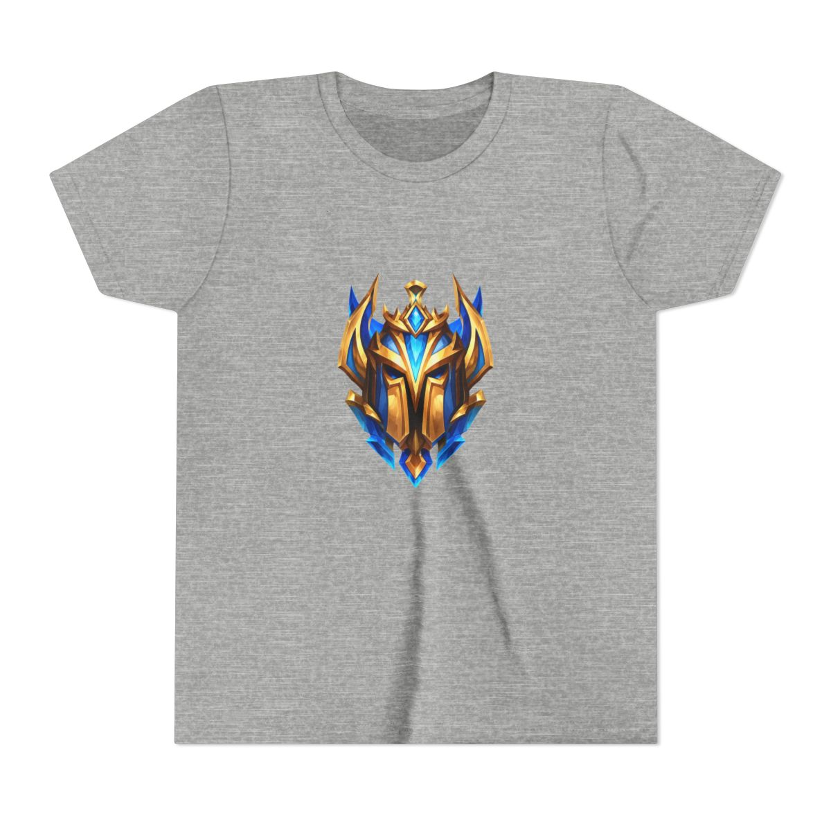 Bold Graphic Print T Shirt - Casual Cool Statement Kids Tee - alternate angle 3, merchandise