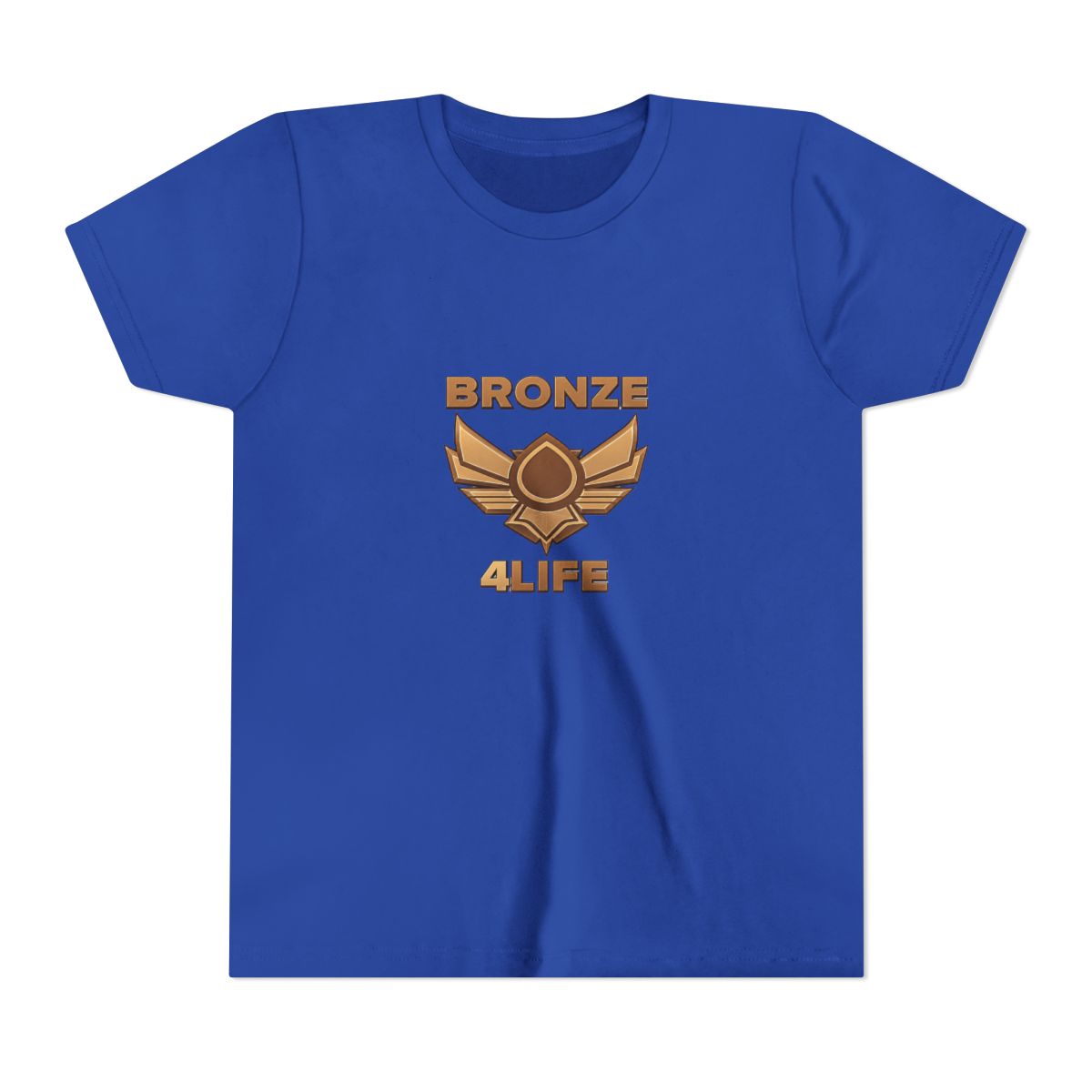 Funny Bronze 4 Life Hi-Lo Hem Kids T Shirt - Gamer Tan Pride Gift - Official T-Shirts merchandise